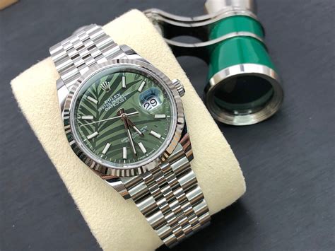 rolex day date green jubilee|rolex day date 36 price.